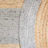Safavieh Braided Brd910G Silver/Natural Rugs.