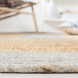 Safavieh Braided Brd910G Silver/Natural Rugs.