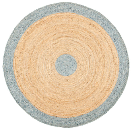 Safavieh Braided Brd910H Light Blue/Gold Rugs.