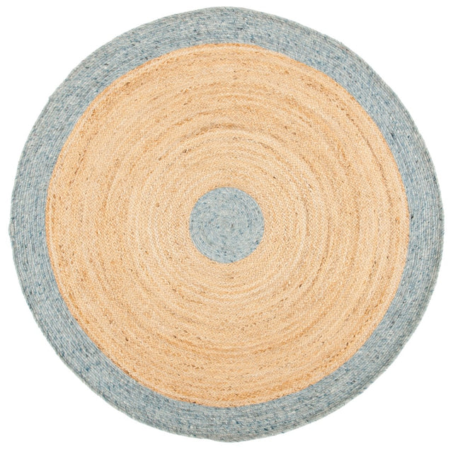 Safavieh Braided Brd910H Light Blue/Gold Rugs.