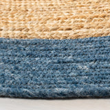 Safavieh Braided Brd910N Navy/Natural Rugs.