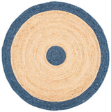 Safavieh Braided Brd910N Navy/Natural Rugs.