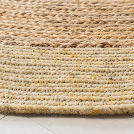 Safavieh Braided Brd910W Gold/Natural Rugs.