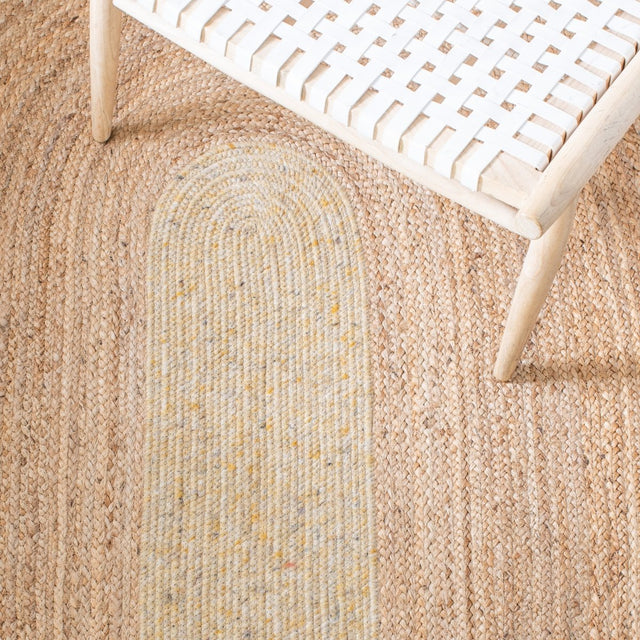 Safavieh Braided Brd910W Gold/Natural Rugs.