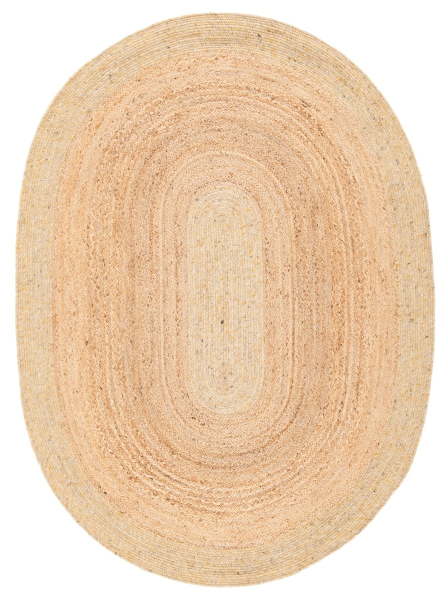 Safavieh Braided Brd910W Gold/Natural Rugs.