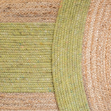 Safavieh Braided Brd910Y Green/Natural Rugs.