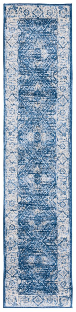 Safavieh Brentwood Bnt800A Ivory/Navy Rug.