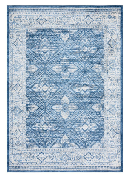 Safavieh Brentwood Bnt800A Ivory/Navy Rug.