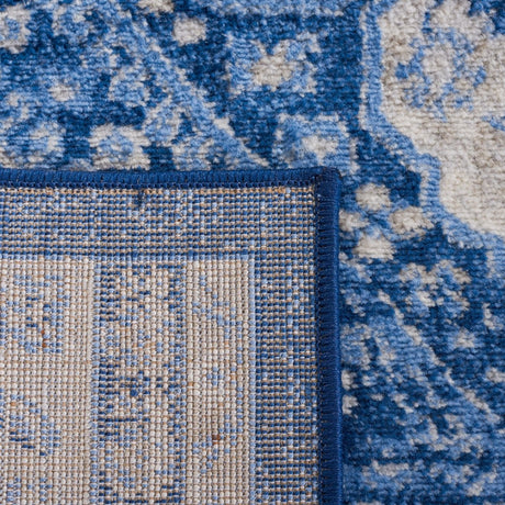 Safavieh Brentwood Bnt800A Ivory/Navy Rug.