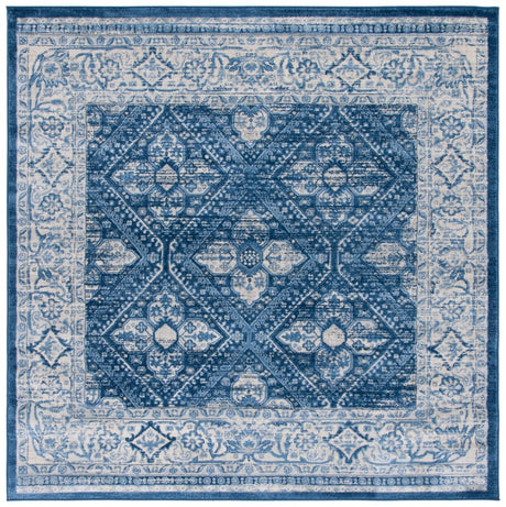 Safavieh Brentwood Bnt800A Ivory/Navy Rug.