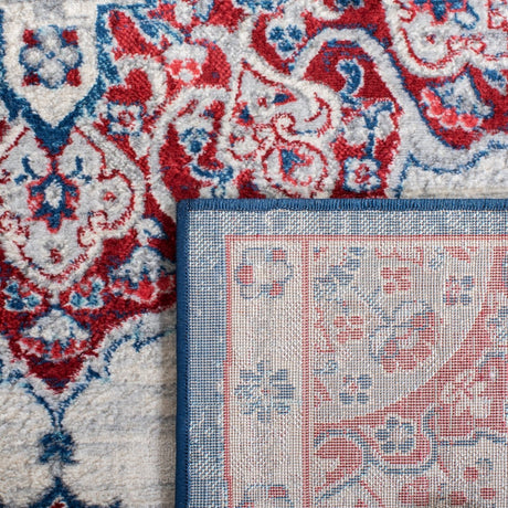 Safavieh Brentwood Bnt802A Ivory/Red Rug.