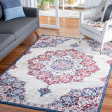 Safavieh Brentwood Bnt802A Ivory/Red Rug.