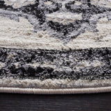 Safavieh Brentwood Bnt802C Ivory/Black Rug.