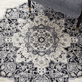 Safavieh Brentwood Bnt802C Ivory/Black Rug.