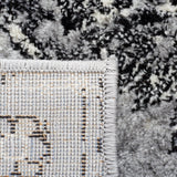 Safavieh Brentwood Bnt802G Silver/Black Rug.