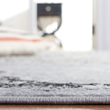 Safavieh Brentwood Bnt802H Grey/Black Rug.