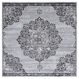 Safavieh Brentwood Bnt802H Grey/Black Rug.