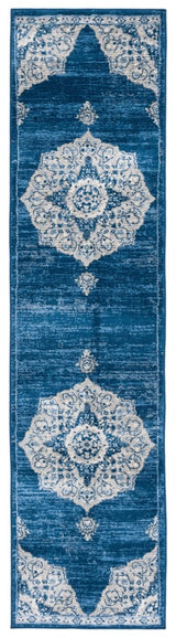 Safavieh Brentwood Bnt802N Navy/Grey Rug.