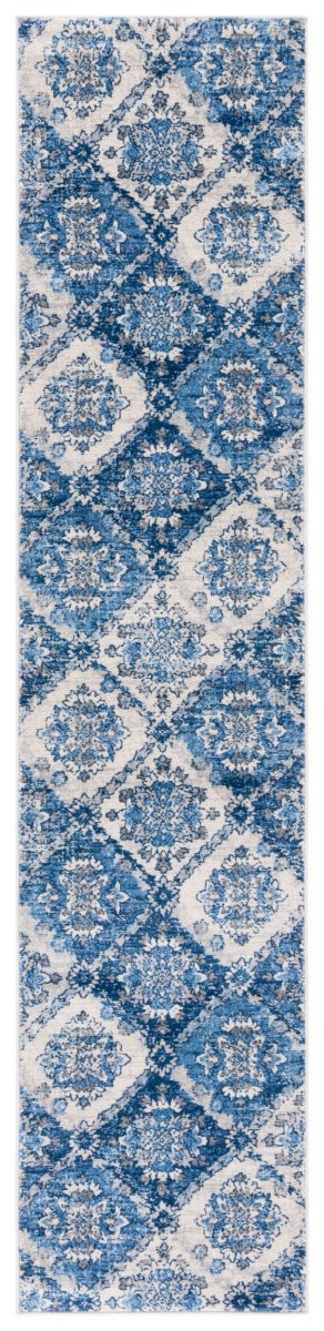 Safavieh Brentwood Bnt806A Ivory/Blue Rug.