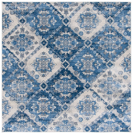 Safavieh Brentwood Bnt806A Ivory/Blue Rug.