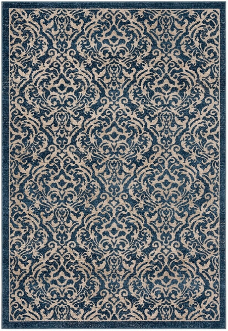 Safavieh Brentwood Bnt810N Navy/Creme Rug.