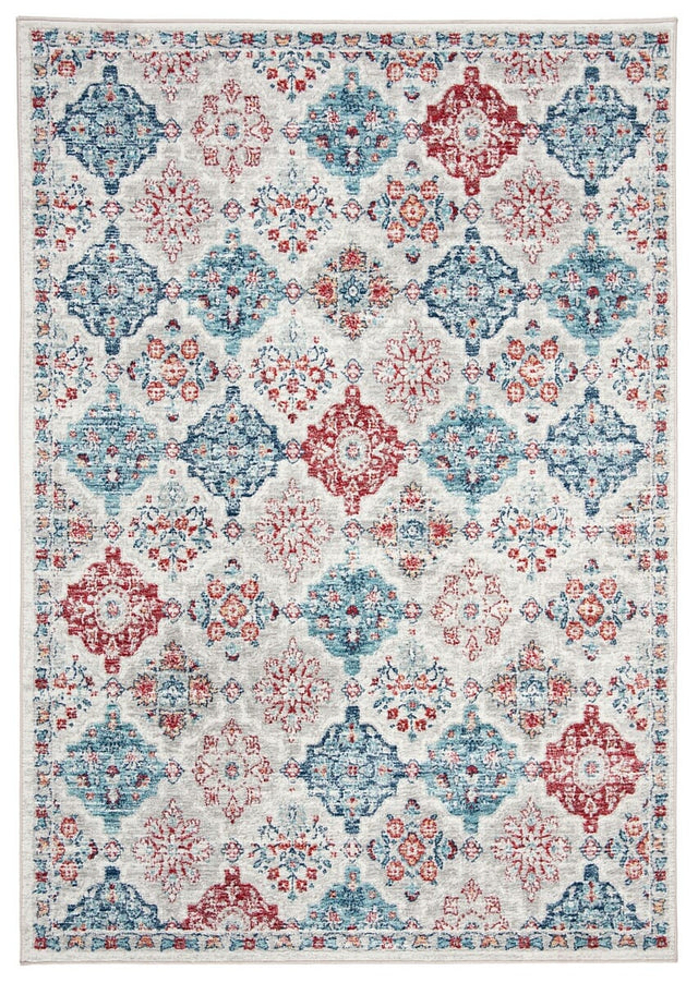 Safavieh Brentwood Bnt815A Cream/Blue Rug.