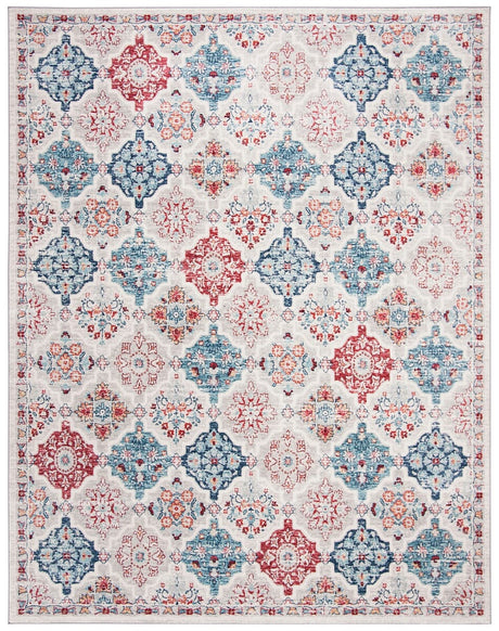 Safavieh Brentwood Bnt815A Cream/Blue Rug.