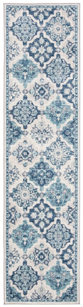 Safavieh Brentwood Bnt815M Navy/Grey Rugs.