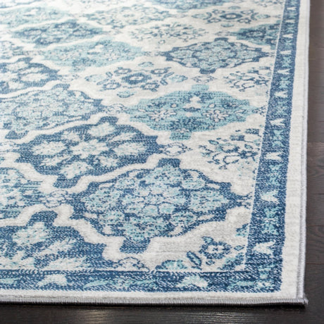Safavieh Brentwood Bnt815M Navy/Grey Rugs.