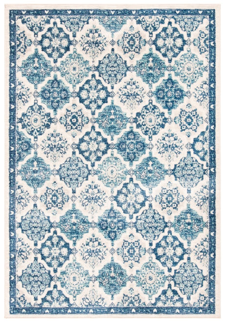 Safavieh Brentwood Bnt815M Navy/Grey Rugs.