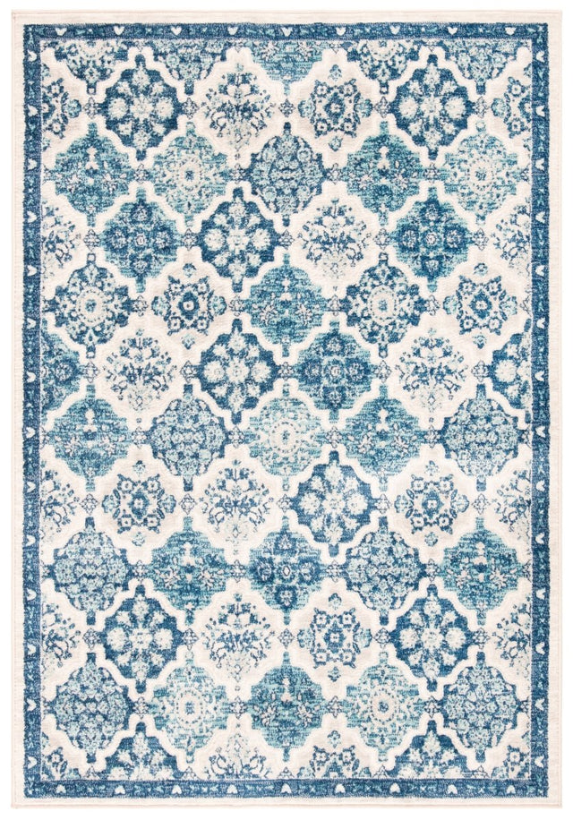 Safavieh Brentwood Bnt815M Navy/Grey Rugs.