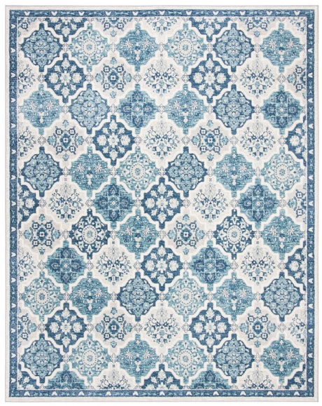 Safavieh Brentwood Bnt815M Navy/Grey Rugs.