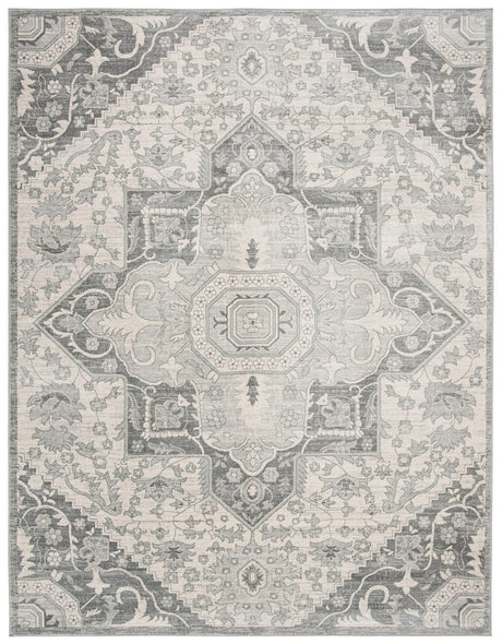 Safavieh Brentwood Bnt816B Grey/Cream Rug.