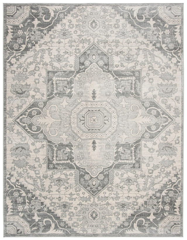 Safavieh Brentwood Bnt816B Grey/Cream Rug.