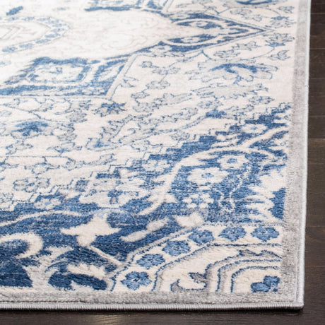 Safavieh Brentwood Bnt816D Cream/Blue Rugs.