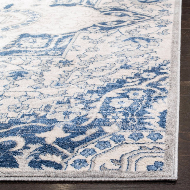 Safavieh Brentwood Bnt816D Cream/Blue Rugs.