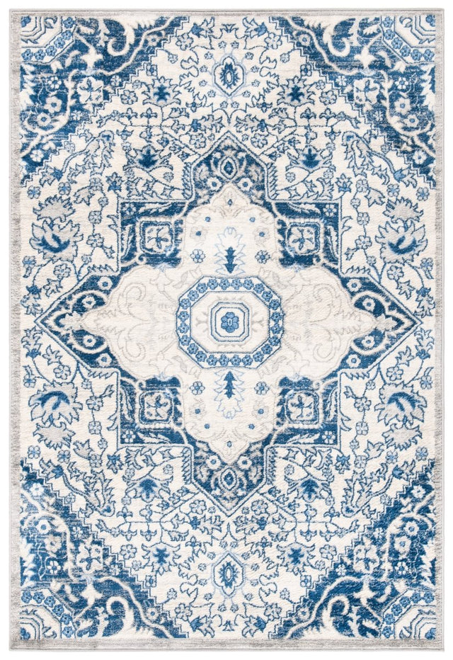 Safavieh Brentwood Bnt816D Cream/Blue Rugs.