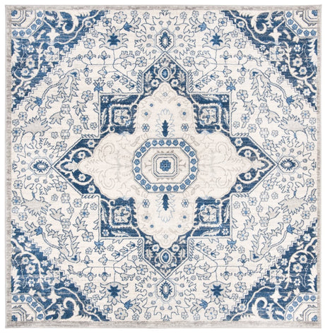 Safavieh Brentwood Bnt816D Cream/Blue Rugs.