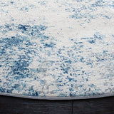 Safavieh Brentwood Bnt822B Ivory/Navy Rug.