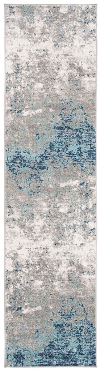 Safavieh Brentwood Bnt822F Light Grey/Blue Rug.