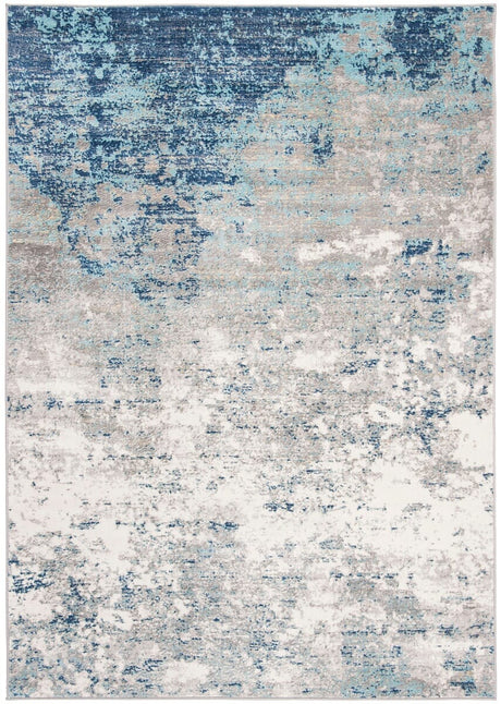 Safavieh Brentwood Bnt822F Light Grey/Blue Rug.