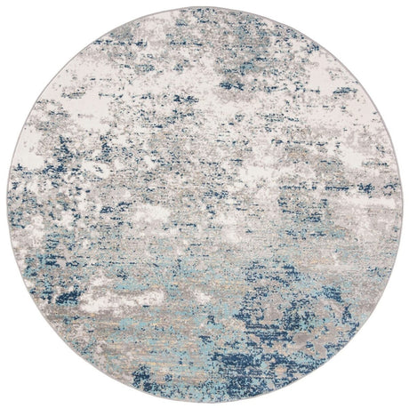 Safavieh Brentwood Bnt822F Light Grey/Blue Rug.