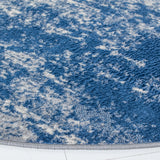 Safavieh Brentwood Bnt822G Grey/Navy Rug.