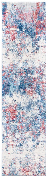 Safavieh Brentwood Bnt822N Navy/Red Rugs.