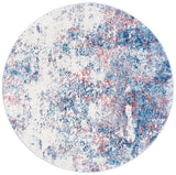 Safavieh Brentwood Bnt822N Navy/Red Rugs.