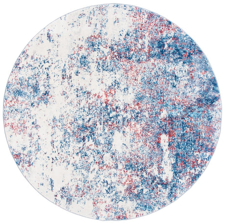 Safavieh Brentwood Bnt822N Navy/Red Rugs.