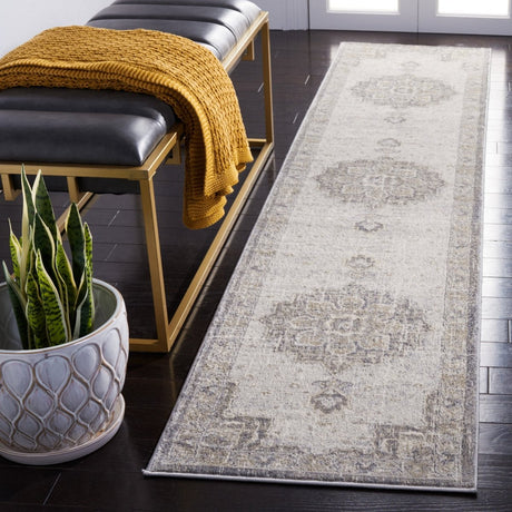 Safavieh Brentwood Bnt826F Grey/Light Grey Rug.