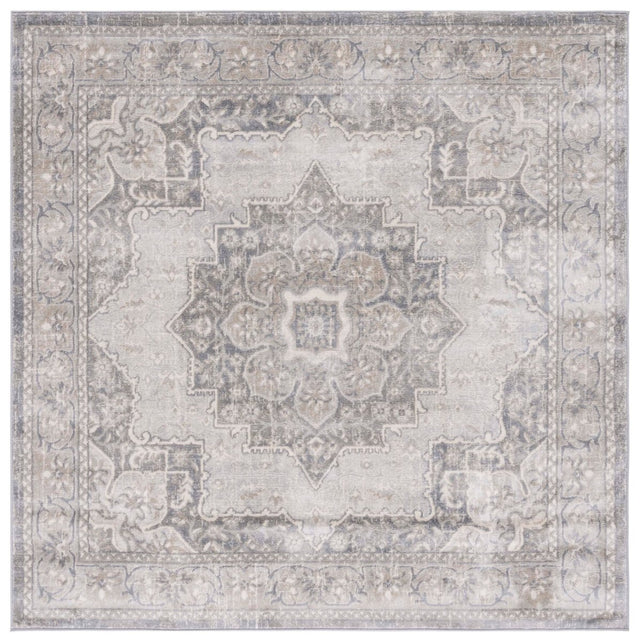 Safavieh Brentwood Bnt826F Grey/Light Grey Rug.