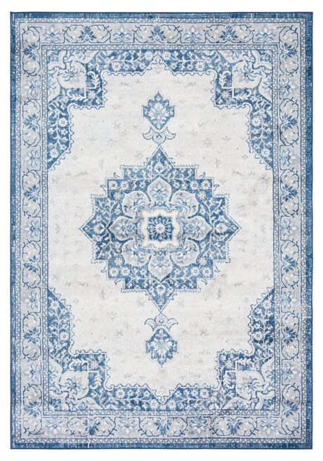 Safavieh Brentwood Bnt826M Blue/Ivory Rug.