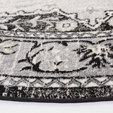 Safavieh Brentwood Bnt826Z Black/Ivory Rug.